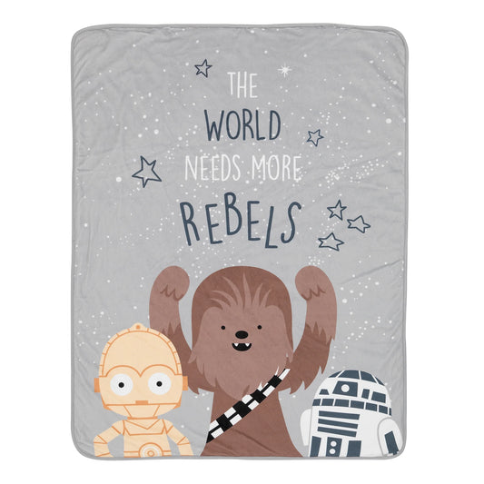Star Wars Rebels Baby Blanket - Gray