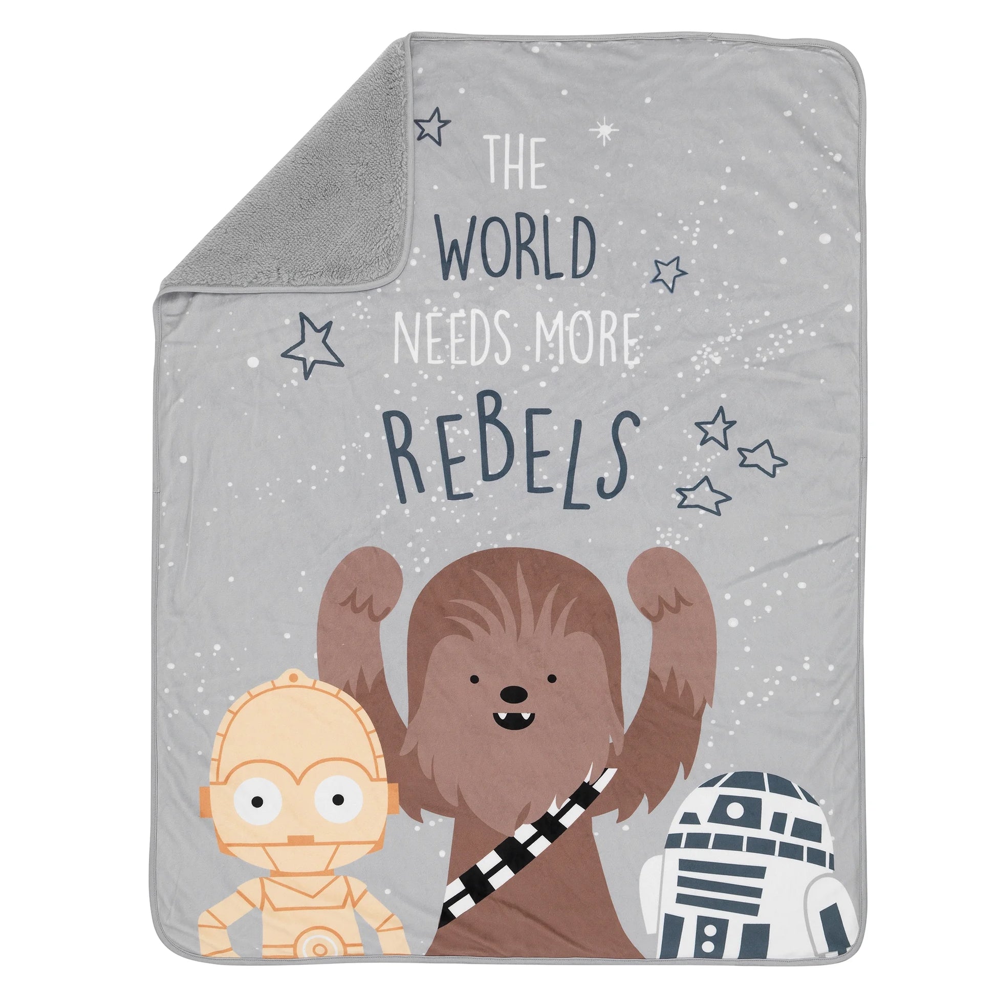 Star Wars Rebels Baby Blanket - Gray