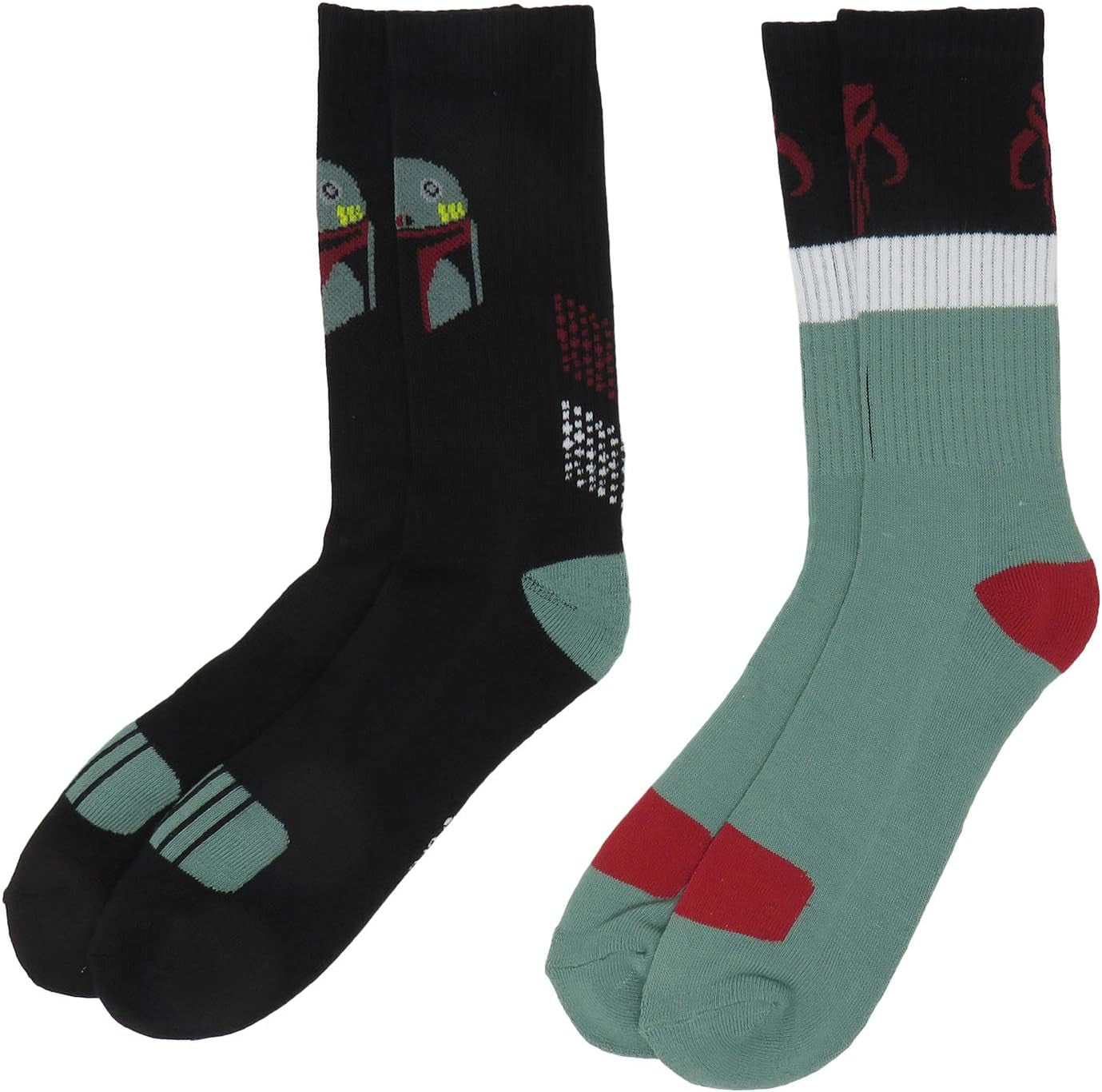 Star Wars Men'S 2 Pack Athletic Crew Socks