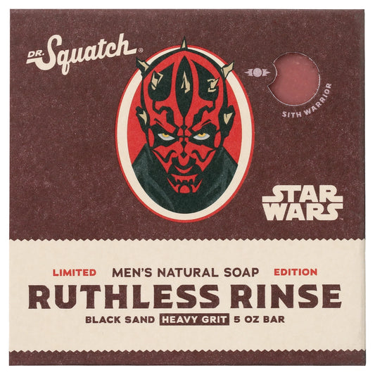Ruthless Rinse Star Wars Natural Bar Soap for Men, 5 Oz
