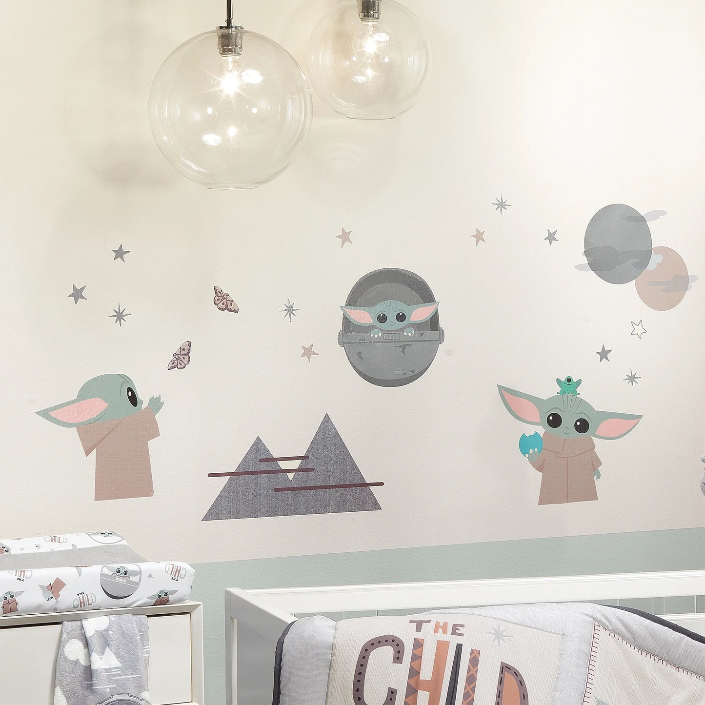 Star Wars the Mandalorian the Child/Baby Yoda Wall Decals