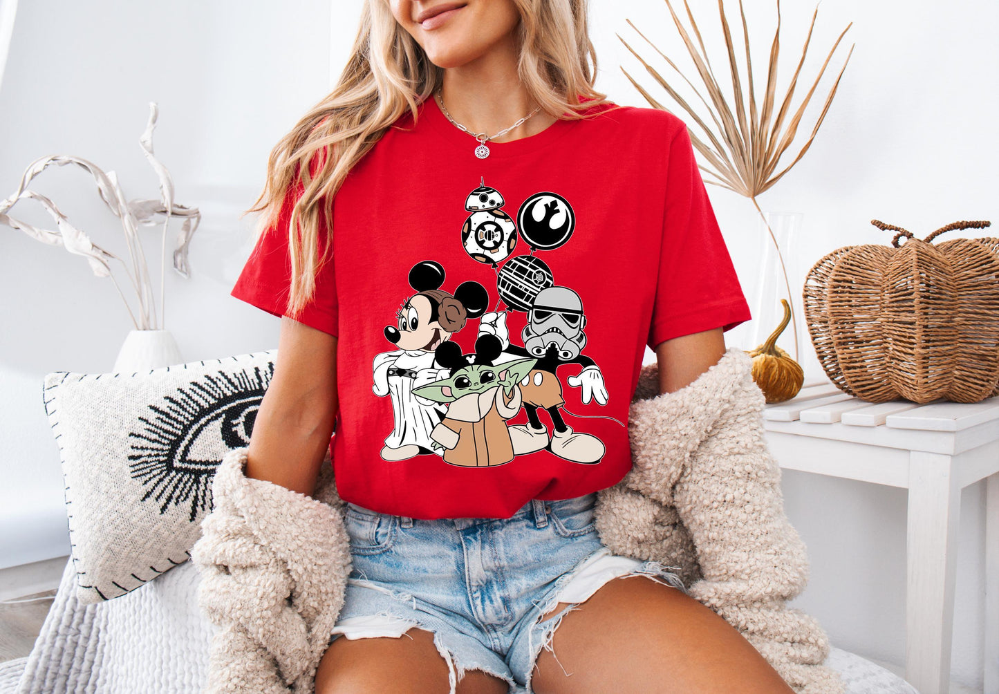 Star Wars Minnie Mouse Baby Yoda Shirt, Disneyland Trip Shirt, Galaxy Edge Tee, Star Wars Family Trip, Darth Vader Shirt, Storm Trooper Tee